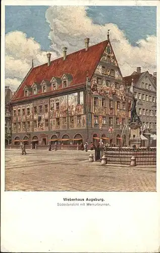Augsburg Weberhaus Kat. Augsburg