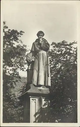 Freiburg Breisgau Berthold Schwarz Denkmal Kat. Freiburg im Breisgau