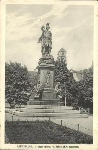 Augsburg Siegesdenkmal Feldpost Kat. Augsburg