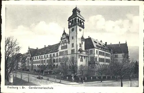 Freiburg Breisgau Gendarmerieschule Kat. Freiburg im Breisgau