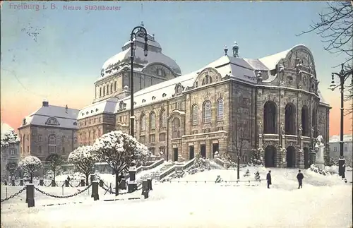 Freiburg Breisgau Neues Stadttheater Kat. Freiburg im Breisgau