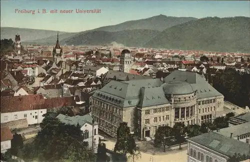 Freiburg Breisgau Freiburg mit neuer Universitaet Kat. Freiburg im Breisgau