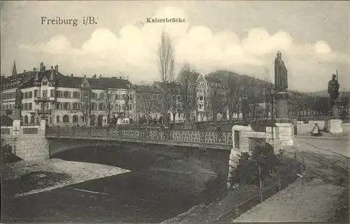 Freiburg Breisgau Kaiserbruecke Kat. Freiburg im Breisgau