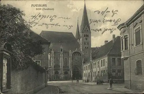 Augsburg Dom Nordfront Kat. Augsburg