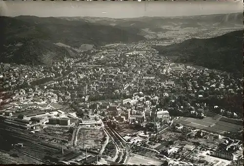 Freiburg Breisgau Fliegeraufnahme Kat. Freiburg im Breisgau