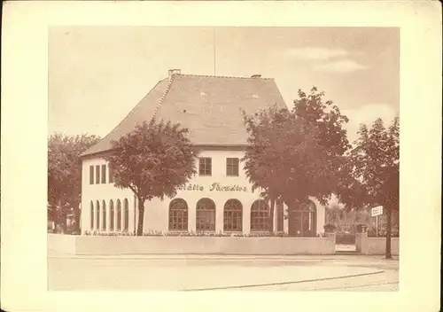 Freiburg Breisgau Gasthaus zum Paradies Kat. Freiburg im Breisgau