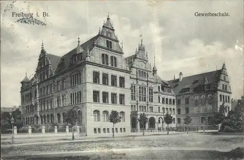 Freiburg Breisgau Gewerbeschule Kat. Freiburg im Breisgau