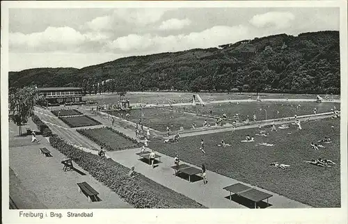 Freiburg Breisgau Strandbad Kat. Freiburg im Breisgau