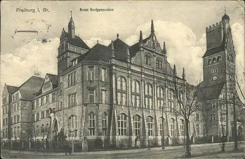 Freiburg Breisgau Realgymnasium Kat. Freiburg im Breisgau