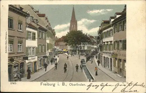 Freiburg Breisgau Oberlinden Kirche Kat. Freiburg im Breisgau