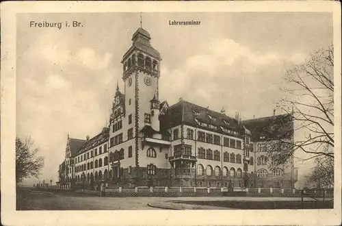 Freiburg Breisgau Lehrerseminar Kat. Freiburg im Breisgau