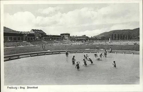 Freiburg Breisgau Strandbad Kat. Freiburg im Breisgau