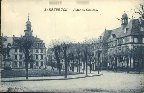 Saarbruecken Schlossplatz  Kat. Saarbruecken