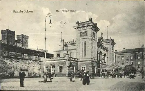 Saarbruecken Hauptbahnhof Kat. Saarbruecken