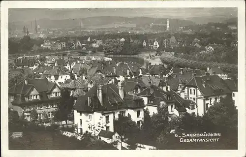 Saarbruecken Fliegeraufnahme Kat. Saarbruecken