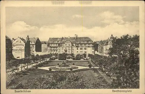 Saarbruecken Beethovenplatz Kat. Saarbruecken