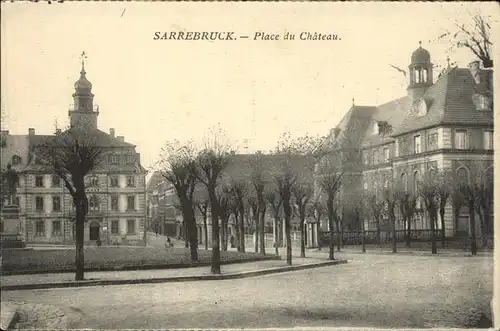 Saarbruecken Schlossplatz Kat. Saarbruecken