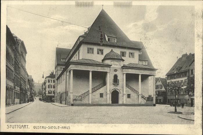 Gustav Siegle Haus Stuttgart Parken