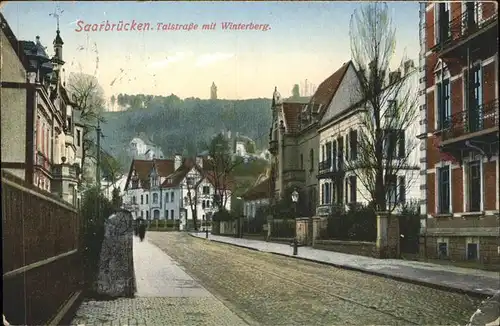 Saarbruecken Talstrasse Winterberg Kat. Saarbruecken