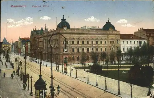 Mannheim Kaiserliche Post Kat. Mannheim