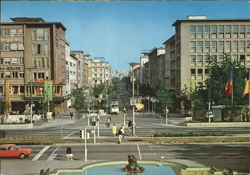 Mannheim Partie an den Planken Kat. Mannheim