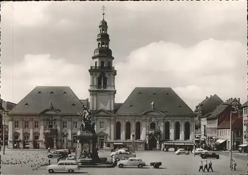 Mannheim Altes Rathaus Marktplatz Kat. Mannheim