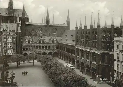 Luebeck Rathaus Kat. Luebeck