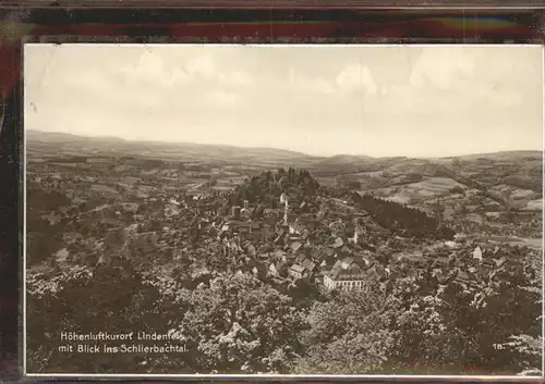 Lindenfels Odenwald Blick ins Schliertal Kat. Lindenfels