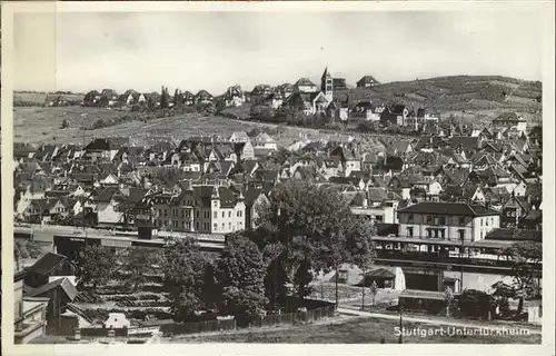 Untertuerkheim Teilansicht Kat. Stuttgart