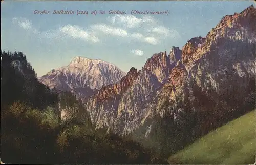 Weng Gesaeuse Steiermark Grosser Buchstein im Gesaeuse Ennstaler Alpen