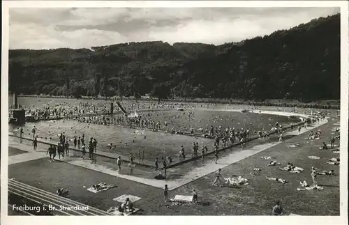 Freiburg Breisgau Strandbad Kat. Freiburg im Breisgau