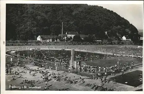 Freiburg Breisgau Strandbad Kat. Freiburg im Breisgau