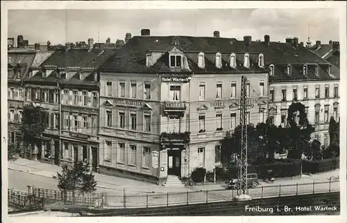 Freiburg Breisgau Hotel Warteck Kat. Freiburg im Breisgau