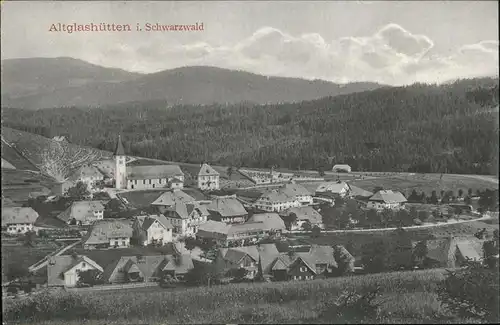 Altglashuetten Teilansicht Kat. Feldberg (Schwarzwald)