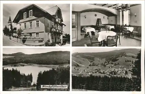 Altglashuetten Gasthaus zum Loewen Windgfaellweiher Kat. Feldberg (Schwarzwald)