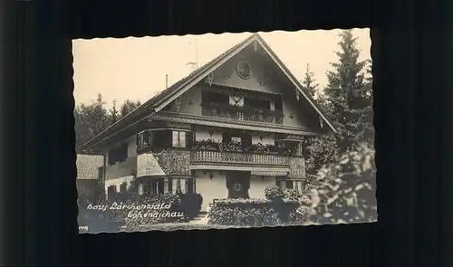 Hohenaschau Chiemgau Haus Laerchenwald Kat. Aschau i.Chiemgau