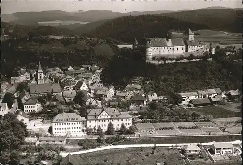 Woerth Donau Fliegeraufnahme Schloss Kat. Woerth a.d.Donau