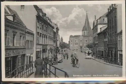 Bernburg Saale Am Ernst Thaelmann Platz Kirche Kat. Bernburg