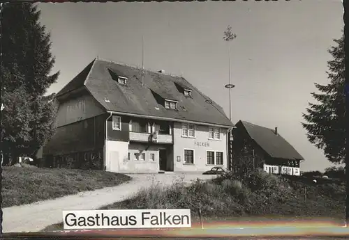 Oberbraend Gasthaus Falken Kat. Eisenbach (Hochschwarzwald)