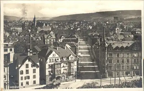 Bad Cannstatt Teilansicht Kat. Stuttgart