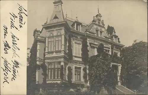 Freiburg Breisgau Villa Kat. Freiburg im Breisgau