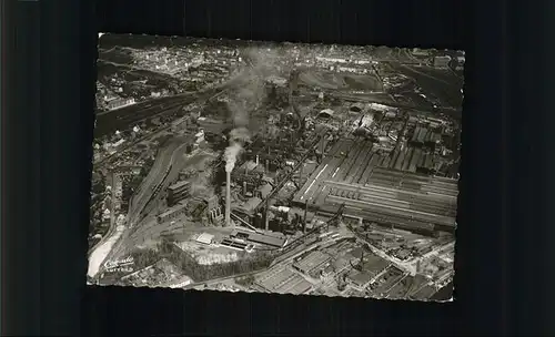 Saarbruecken Fliegeraufnahme Industrie Kat. Saarbruecken