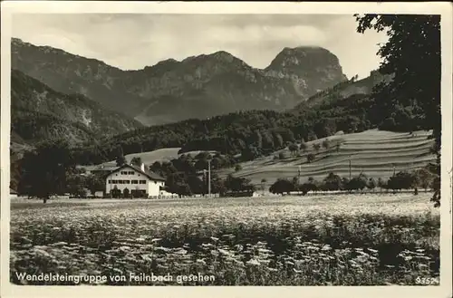Bad Feilnbach Sommerfrische Wendelsteingruppe Bayerische Alpen Kat. Bad Feilnbach