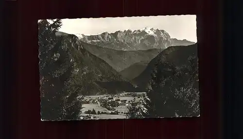 Inzell Panorama mit Reiteralpe Chiemgauer Alpen Kat. Inzell