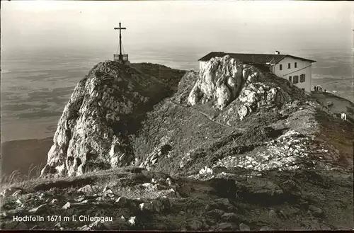 Bergen Chiemgau Hochfelln Gipfel Berghuette / Bergen /Traunstein LKR