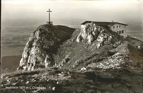 Bergen Chiemgau Hochfelln Gipfel Berghuette / Bergen /Traunstein LKR