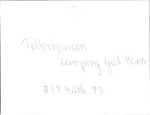 Tettenhausen Camping Gut Horn Segelboot Kat. Waging a.See