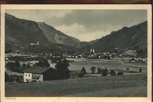 Aschau Chiemgau Panorama Kat. Aschau i.Chiemgau