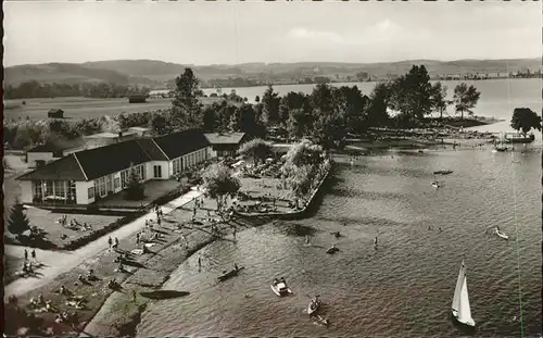 Waging See Strandbad und Kurhaus Kat. Waging a.See