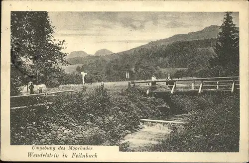 Bad Feilnbach Umgebung des Moorbades Erholungsheim Wendelstein Kat. Bad Feilnbach